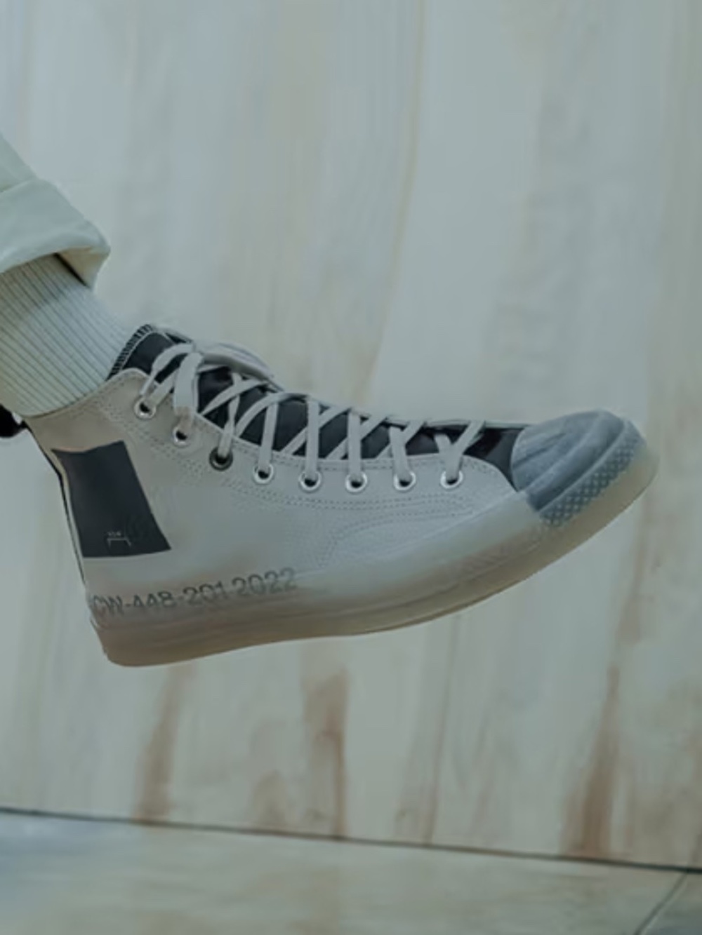 A-Cold-Wall* x Converse Chuck 70 'Silver Birch'